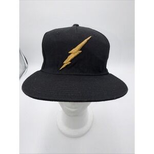 Harry Potter Lightning Bolt Hat Cap Snap Back Youth Black Acrylic Wool Blend